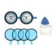 thumbnail image 2 of Protectores de lentes de cámara Sunnimix 2 piezas transparentes a prueba de polvo de alta transmitancia, 2 of 8