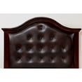 thumbnail image 4 of Furniture of America Oscar Platform Bed, Full, Dark Walnut and Espresso, 4 of 4