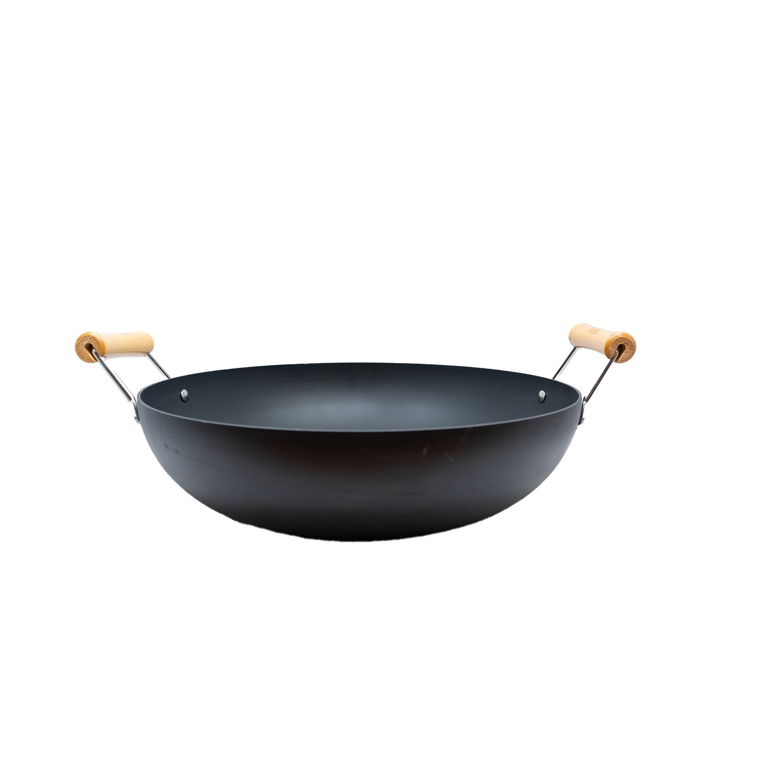 Verka Andoised Iron Wok, 30cm, Without Lid