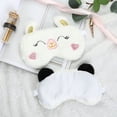thumbnail image 2 of Piezas Antifaz para Dormir, Antifaz para Dormir para niños, Antifaz para Dormir de Felpa 3D, antifaz para Dormir de Dibujos Animados Lindo y Divertido, antifaz para Dormir Nocturno para niños y Adulto, 2 of 5