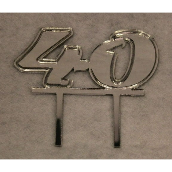Birthday Cake Toppers - 40 - Assorted Colors