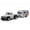 White, variant on Vintage Blue Pickup Truck Trailer Towing Toy Camper RV Motorhome Toys for Boys Diecast Model Car Metal Pull Back Toy Cars, 3 4 5 6 7 Year Old Toddler Kids Birthday Gifts Cake Topper Home Office Décor
