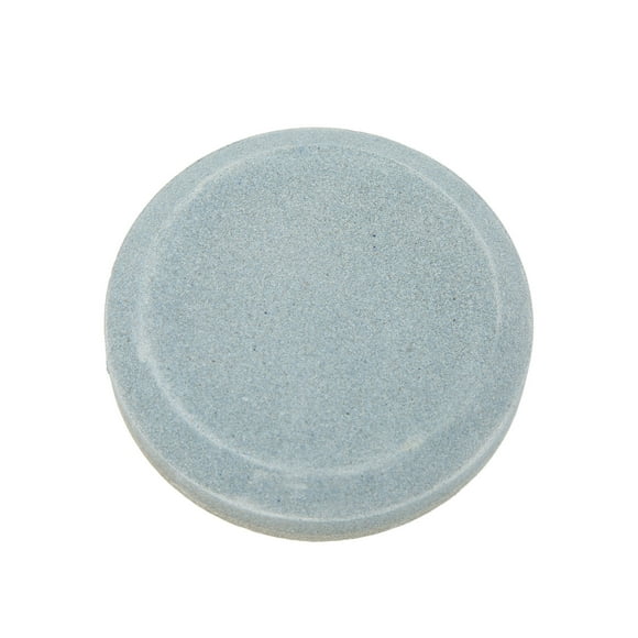 Dual Grit Knife Sharpener Stone, Quick Cutting Shaping Abrasion Resistant Round Shape Robust Knife Sharpener Stone Multifunctional For Lawn Mower Blades