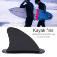 thumbnail image 1 of Kayak Skeg Tracking Fin, Surfboard Fins Durable Black PVC for Kayaks Canoes Rowing Boats DIY, 1 of 8