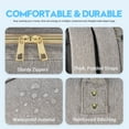 thumbnail image 5 of KABAQOO Baby Diaper Bag Backpack for Boy & Girls Travel Diaper Backpack Newborn Essentials Gift Grey, 5 of 8