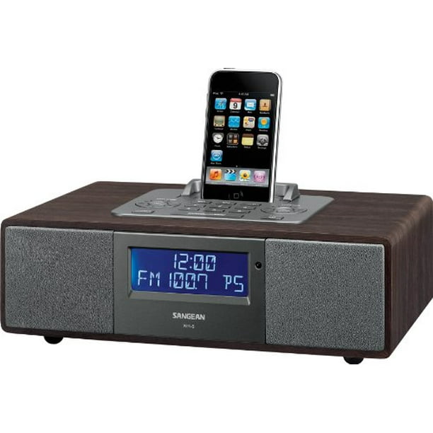 Sangean Wr5 Desktop Clock Radio Lcd Dual Alarm Fm, Am (wr5