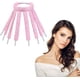 thumbnail image 1 of Diadema con varilla rizadora sin calor de pulpo, juego de rizador perezoso, herramientas de peinado (rosa), 1 of 5