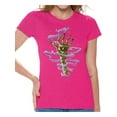 thumbnail image 1 of Awkward Styles Halloween T-Shirt Mummy Hand Shirts for Women, 1 of 4