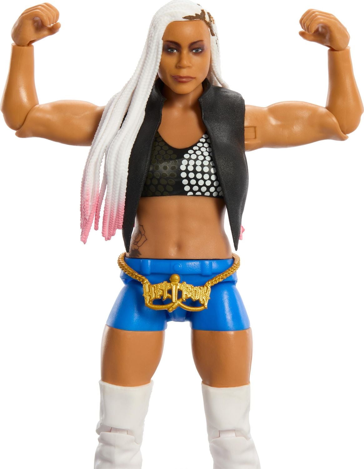 WWE B-Fab Action Figure - Series #144, 6-inch Collectible Superstar with Articulation & Life-Like Look