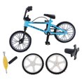 thumbnail image 2 of Modelo de de Aleación Set con Neumáticos y Herramienta Juguete de de Fiestas Cumpleaños Azul Baoblaze Mini bicicleta del dedo, 2 of 6