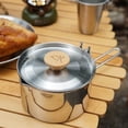 thumbnail image 3 of Bouilloire, bouilloire en Acier Inoxydable, Équipement de Cuisine Portable, Bouilloire Extérieure Siuke, 3 of 6