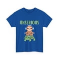 thumbnail image 3 of Unserious Sloth on Turtle Unisex Heavy Cotton Tee, 3 of 4
