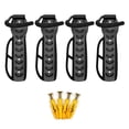thumbnail image 1 of Eigraketly Paquete de 4 perchas para bicicletas, patinete eléctrico montado en la pared, bicicleta de montaña, ciclismo de carretera, soporte de Ciclismo Gancho de fijación Eigraketly OD028590-02, 1 of 6