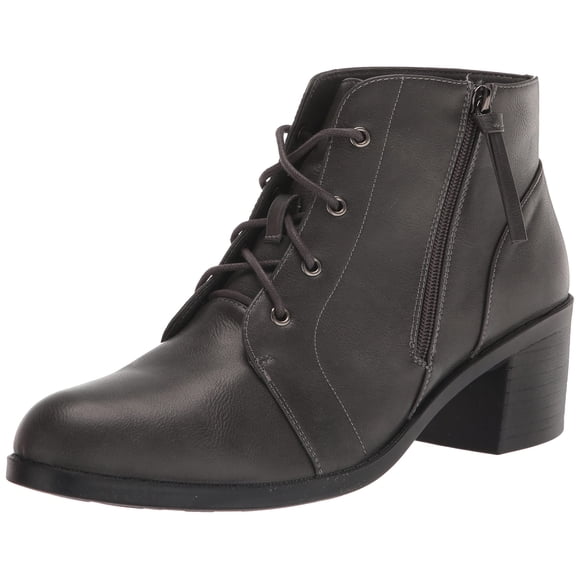 Botín Easy Street Becker para mujer, gris, talla 6, ancho X