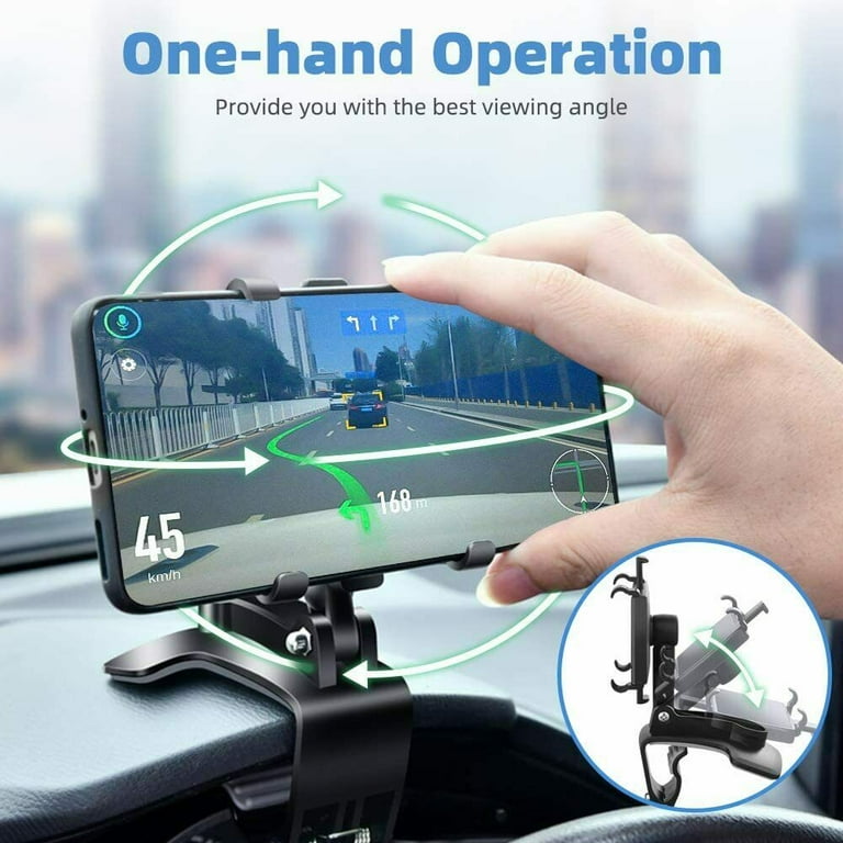 360° Rotation Dashboard Car Phone Holder Mount GPS Stand Cradle