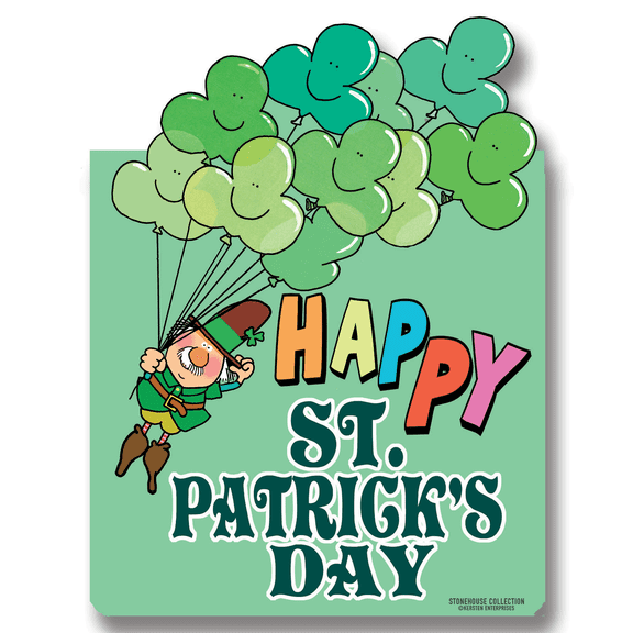 St Patricks Day Sign - Happy St Patrick's Day Yard Sign 18 x 24 inch