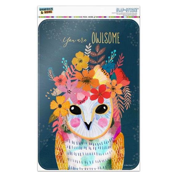 You are Owlsome Awesome Owl Flowers Home Business Office Sign