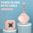 thumbnail image 1 of Precios de Liquidación, Cable de datos One Drag Three para carga rápida, adecuado para teléfonos móviles Android, T-ypec, cable de carga y almacenamiento retráctil Akmoler, 1 of 8