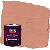 Glidden HEP Orange Essential / Orange Semi-Gloss Interior Paint with Primer, 1 Gallon