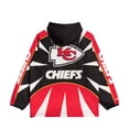 thumbnail image 3 of Men's Chalk Line Black Kansas City Chiefs Spike Anorak Half-Zip Jacket, 3 of 3