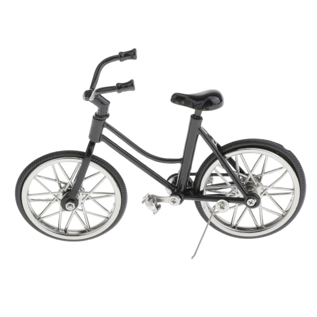 Collectible Metal Bicycle Toy Vintage Metal Bike Model Miniature - Desktop Decoration Retro Cycling Figurine Vintage Metal Bike Toy Figurine For Desktop Decoration