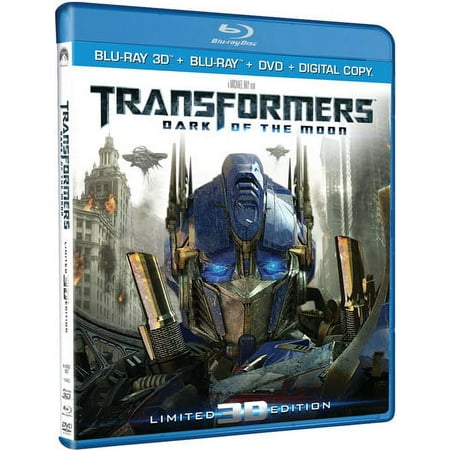 Transformers: Dark of the Moon (Blu-ray + Digital Copy) Paramount Action & Adventure