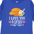thumbnail image 4 of Inktastic Hanukkah Funny Latke Girls Long Sleeve Toddler T-Shirt, 4 of 5