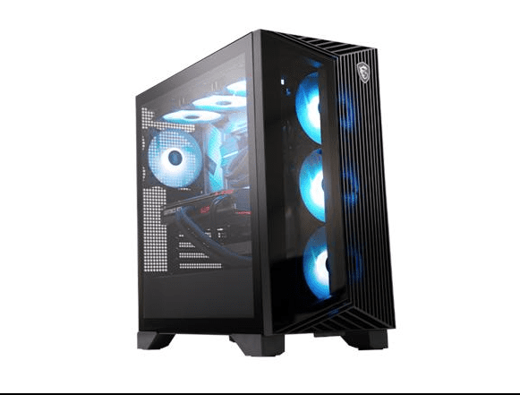 MSI Aegis Z2 Gaming Desktop, AMD Ryzen 7 8700F, NVIDIA GeForce RTX 5070, 16GB DDR5 RAM, 1TB NVMe SSD, Windows 11 Home, Black