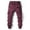 Wine, variant on Jgppe Cargo Pants for Men Comfy Cotton Slim Drawstring Waist Full Length Casual Work Pants with Pockets