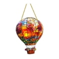 thumbnail image 4 of Atrapasueños de globo aerostático 2D plano acrílico colorido para colgar en , decoración para pared, dormitorio, regalo para mamá y abuela., 4 of 8