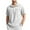White, variant on Mgmyaa Men's Golf Shirt Work Uniform Short Sleeve Cargo Shirts Button Collared T-Shirt with Pockets