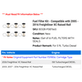 thumbnail image 2 of Fuel Filter Kit - Compatible with 2005 - 2016 Freightliner XC Raised Rail 2006 2007 2008 2009 2010 2011 2012 2013 2014 2015, 2 of 2
