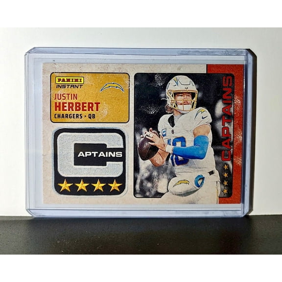 Justin Herbert 2024 Panini Captains NFL #31 Card Los Angeles Chargers 1/351