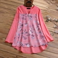 thumbnail image 1 of Mefallenssiah T-Shirt Décontracté Mode pour Femmes Manches Courtes Col en V Chandail en Molleton Blouse, 1 of 3