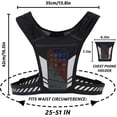 thumbnail image 4 of Chaleco para correr XCF soporte para teléfono reflectante transpirable deportivo correr gimnasio ciclismo, 4 of 4