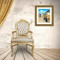 thumbnail image 3 of Westmoreland, Scott 12x13 Gold Ornate Wood Framed with Double Matting Museum Art Print Titled - Beach Cruiser Kids, 3 of 4