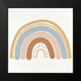 thumbnail image 2 of Allen, Kimberly 12x12 Black Modern Framed Museum Art Print Titled - ABC Rainbow 3, 2 of 5