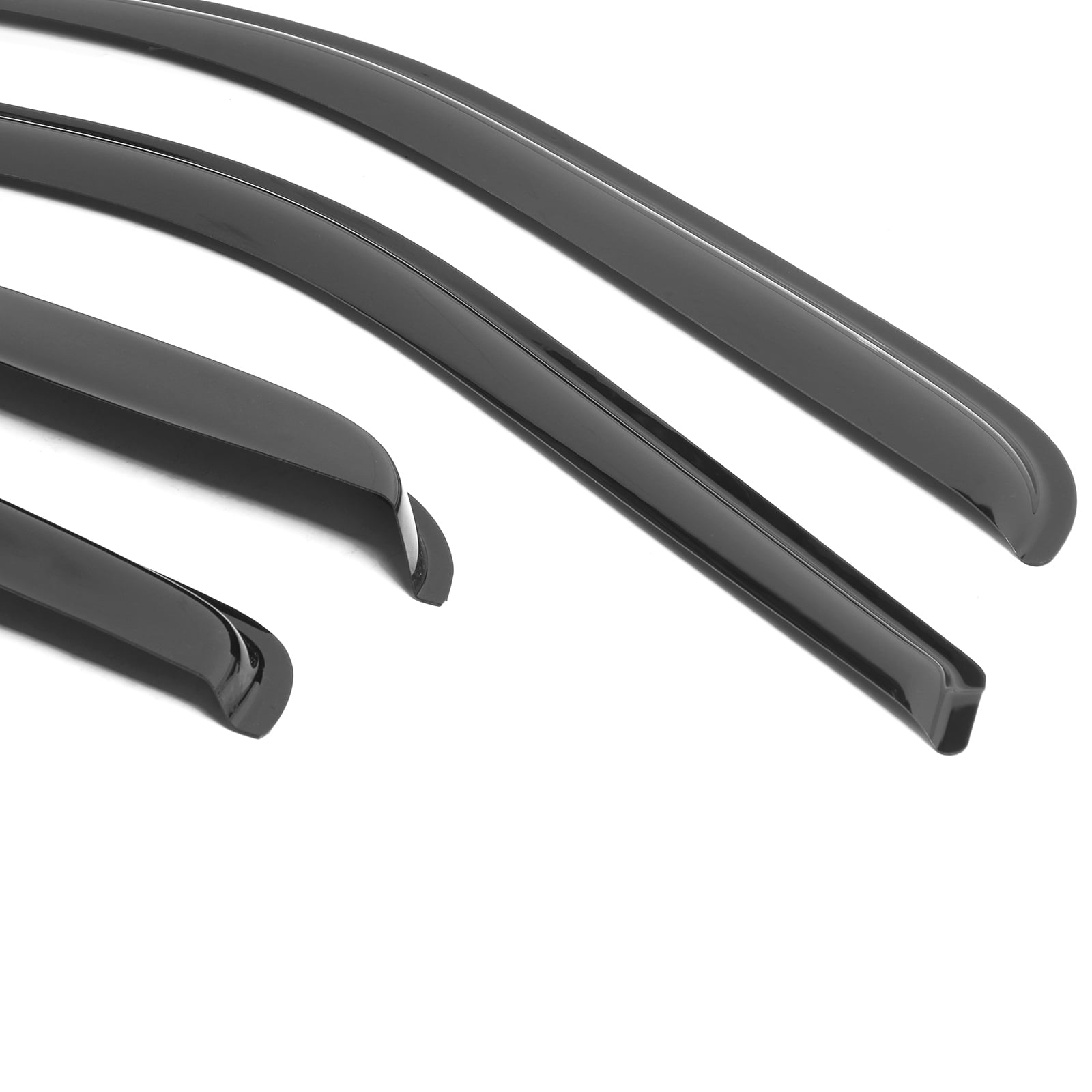 Ikon Motorsports Compatible with 00-06 Toyota Tundra Extended Cab Acrylic Window Visors Vent Deflector Rain Guard 4Pc Set Outside Mount 2000 2001 2002 2003 2004 2005 2006