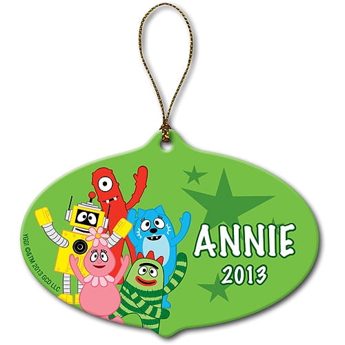Yo Gabba Gabba Brobee Christmas Ornament