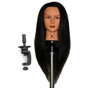 1pc European & American Style Mannequin Head For Hair Styling, Braiding,  Practice, Makeup & Cutting (without Wig) + Wig Stand & Hair Clip