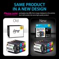 thumbnail image 2 of Reemplazo de cartucho de tinta compatible para HP 932XL 933XL 932 XL 933 XL Paquete combinado de 4 (XL Negro, Cian, Magenta), 2 of 4