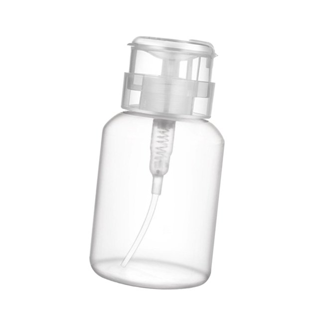 Botella de prensa Yuyangstore removedor de esmalte de uñas 250ml transparente