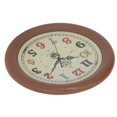 thumbnail image 3 of Miniature Wall Clock, Fine Workmanship Durable Resin Colorful Simulation Dollhouse Miniature Round Wall Clock  For 1:12 Dollhouse, 3 of 8