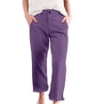 thumbnail image 2 of BILIKEYU Women's High Waisted Straight Leg Work Pants, Women's Pants, Work Pants Women, Travel Pants, 2 of 6