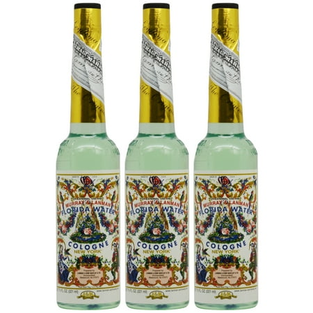 Murray and Lanman Florida Water Cologne Original 7.5oz "Bottles of 3"