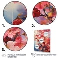 thumbnail image 3 of Designart "Pink Cherry Tree Blossoms in Summer II" Landscapes Framed Wall Art - Traditional Blue Tree Cherry Blossom Living Room Framed Canvas Art, 3 of 6