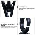 thumbnail image 2 of Shisuyan Curtain Clips Black For Office Use Laundry Room 50Pcs 1.97X0.51X0.31In, 2 of 8
