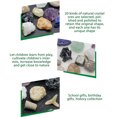 thumbnail image 3 of 20 tipos de tamaño mini, cristal natural, ágata, piedras, minerales, fósiles, materiales didácticos para niños para entusiastas de la geología, regalos de colección, 3 of 13
