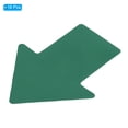 thumbnail image 3 of 6x4.7" Arrow Sticker Directional Sign Frosted Finish Adhesive Removable Floor Decal, Green, 16 Pack, 3 of 5