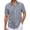 Grey, variant on Mens Shirts Solid Color Short Sleeve Jacquard Pattern Casual Button Down Open Collar Comfortable Breathable Top White Shirts M